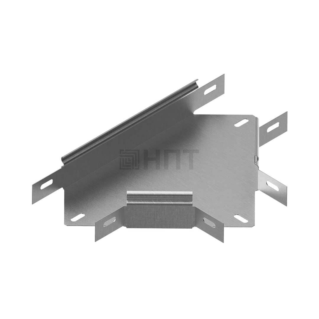 Т Разветвитель Т-образный 150x100 (0,7 мм) сталь без покрытия, стандартный замок